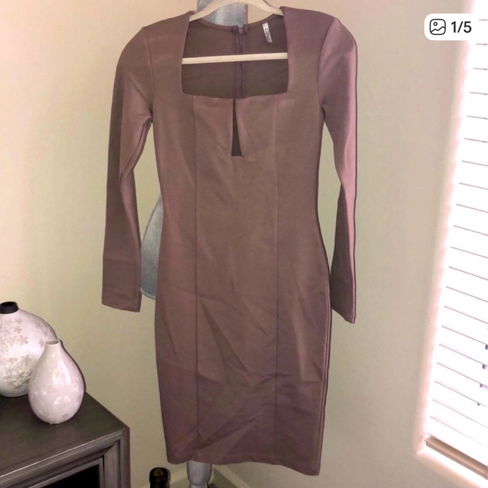 CELINA Fashion Bodycon Dress